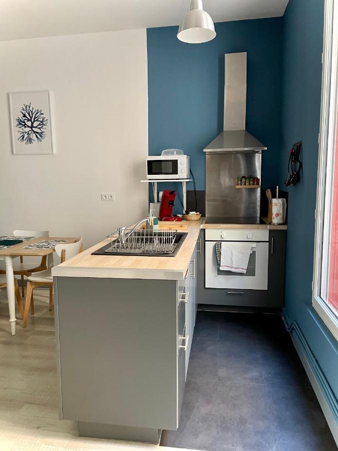 La Bateliere, Appartement Mer Avec Patio Prive Mers-les-Bains Kültér fotó